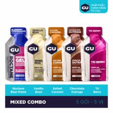 GEL NĂNG LƯỢNG GU ENERGY – MIXED COMBO 5 GÓI