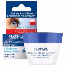 Gel trị quầng thâm và ngăn ngừa bọng mắt Floslek – Eyebright Và Hoa Bắp 10g