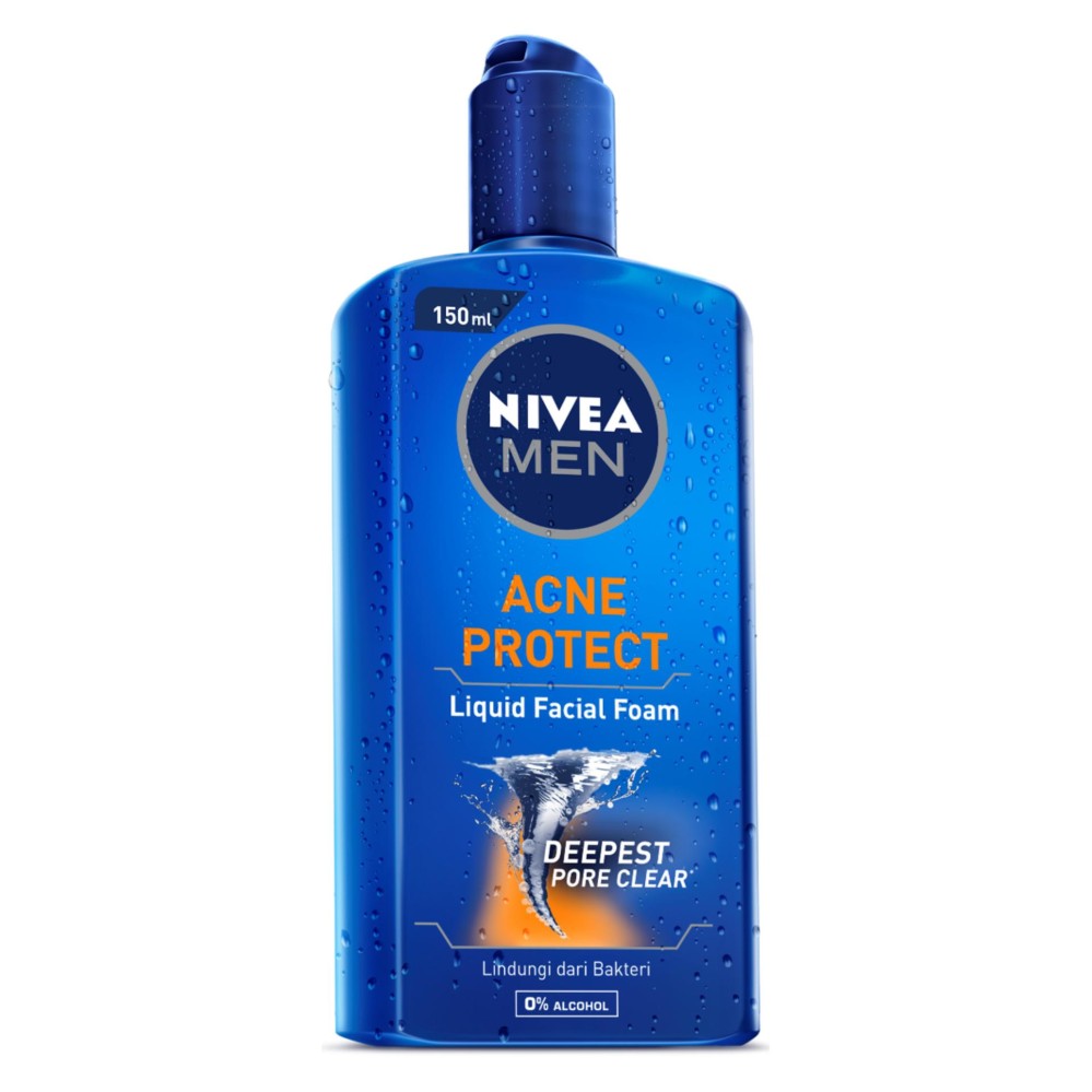 Gel rửa mặt NIVEA MEN Acne Protect 150ml