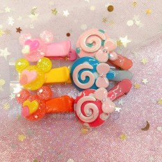 Giao ngẫu nhiên 1 bộ 3 cái kẹp tóc hình kẹo candy , đầu mickey màu sắc và hình dáng ngẫu nhiên siêu đáng yêu , dễ thương xinh xắn cho bé gái – KTDMDKNN-7
