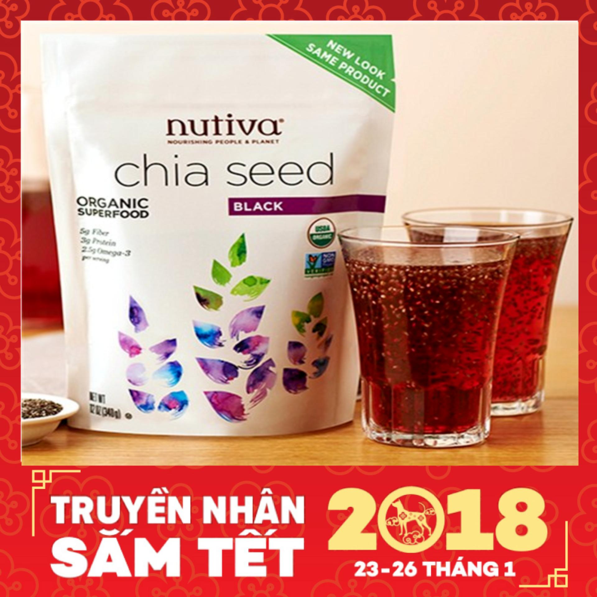 Hạt chia Nutiva Organic Chia Seed 907g