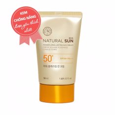 Kem chống nắng đa năng The Face Shop Natural Sun Eco Power Long Lasting Sun Cream SPF50+ PA+++ 50ml
