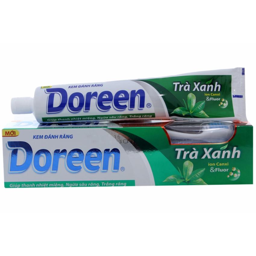 Hình ảnh Kem Đánh Răng Doreen Tinh Chất Trà Xanh 200