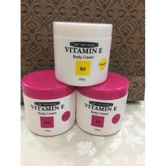 Kem dưỡng da Vitamin E màu hồng 250g Carebeau Thái Lan  