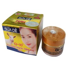 Kem dưỡng trắng da – Chống nắng 7 in 1 Ốc Sên Sữa Dê Q-10 18G