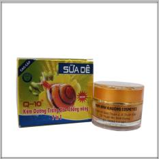 Kem Dưỡng Trắng Da – Chống Nắng 7 in 1 Q10 – Sữa Dê 18g