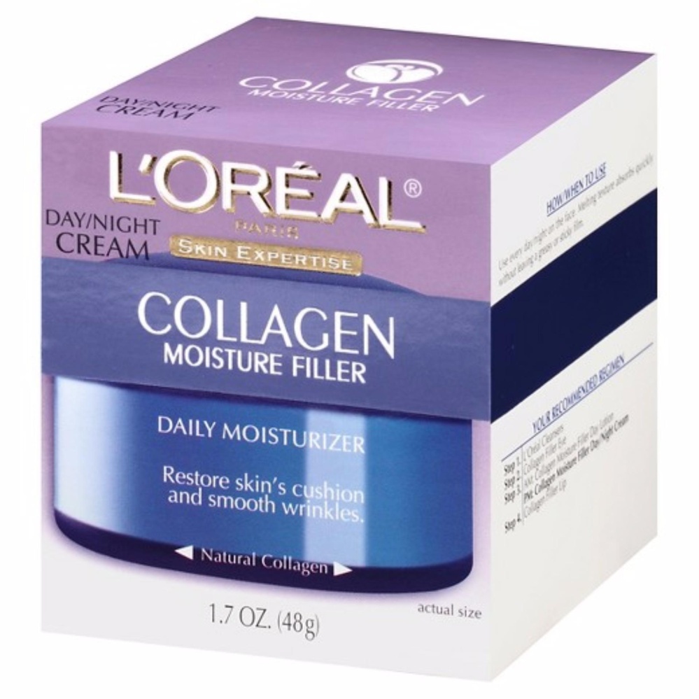Kem dưỡng và tái tạo da bị lão hóa bổ sung L'Oreal collagen dùng ngày và đêm Day / Night...