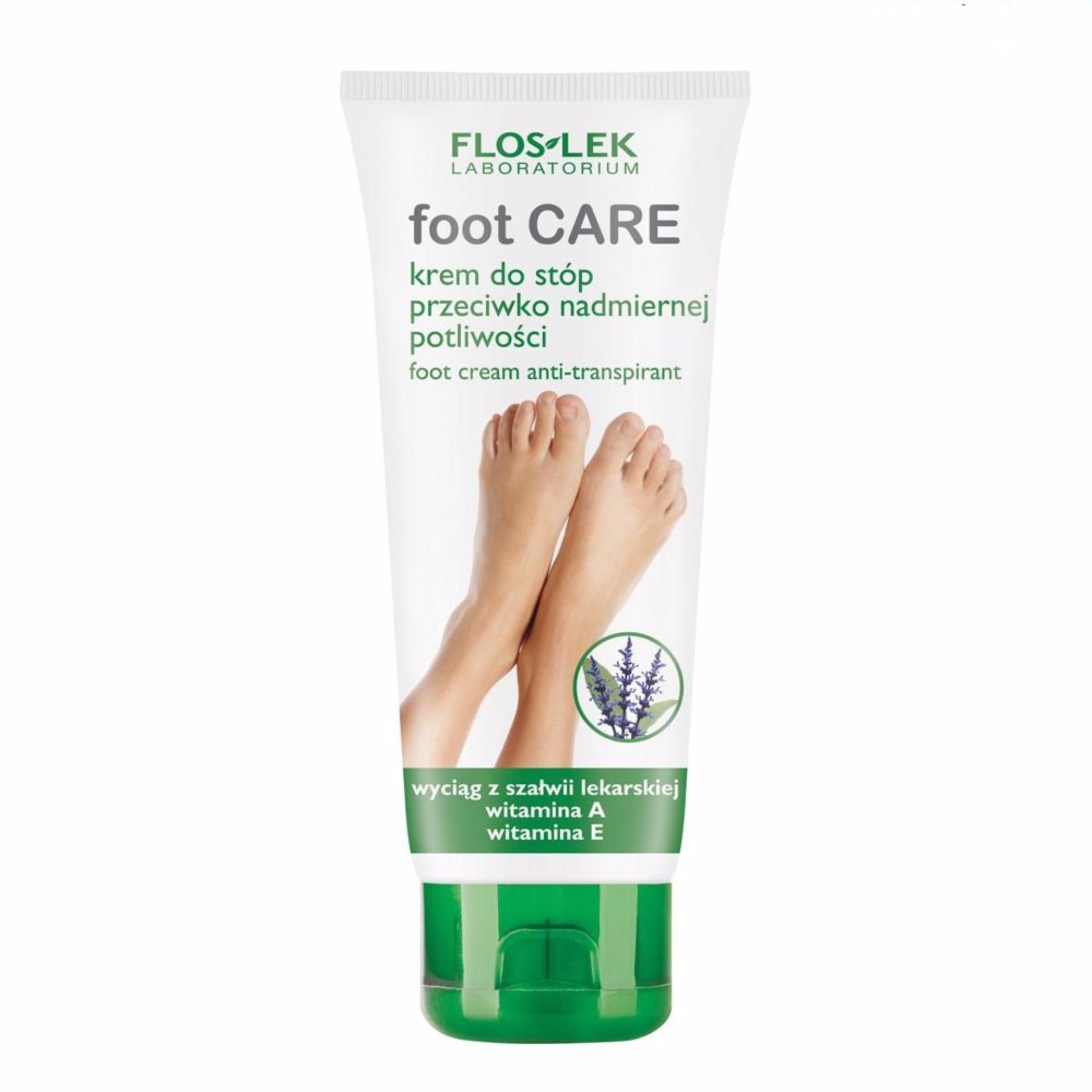 Kem diệt khuẩn, chống mùi hôi và dưỡng da chân - Anti-perspirant foot cream 100ml