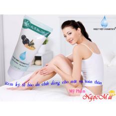 Kem kỳ tế bào chết dưỡng chất Ngọc Trai Đen – Sữa Ong Chúa Nhật Việt Cosmetics (70ml)