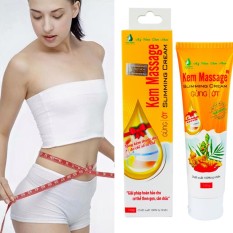 KEM MASSAGE TAN MỠ GỪNG & ỚT NGÂN BÌNH 150g + Tặng 1 thước dây