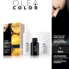 Thuốc nhuộm tóc không Amoniac Olea Color ITALY màu 1 Black – Phủ bạc