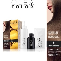 Thuoc nhuom toc không Amoniac Olea Color ITALY màu 6 Dark Blonde