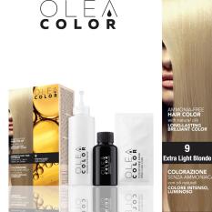 Thuốc nhuộm tóc không Amoniac OleaColor ITALY màu 9 Extra Light Blonde
