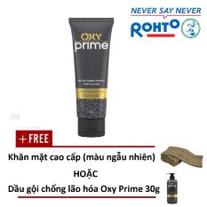 Bảng Giá Kem rửa mặt Oxy Prime 100g (tặng Khăn mặt cao cấp – màu ngẫu nhiên HOẶC Dầu gội chống lão hóa Oxy Prime Anti- Aging Shampoo 30g)  