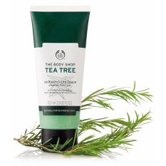 Giá Sốc Kem tẩy tế bào chết da mặt THE BODY SHOP Tea Tree Squeaky-Clean Scrub 100ml