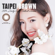 Tư vấn mua Kính Áp Tròng Màu Dùng 1 Ngày Eye Secret – Taipei Brown (Nâu)