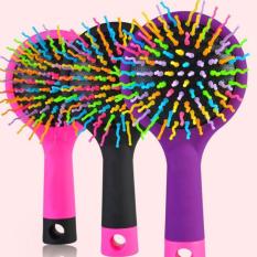 Lược Chải Tóc Rối Rainbow Có Gương, lược cầu vồng