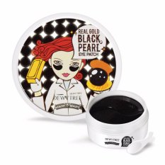 Mặt Nạ Đánh Bay Quầng Thâm Mắt DewyTree Real Gold Black Pearl Eye Patch 60 miếng