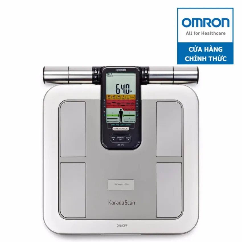 Máy cân đo lượng mỡ cơ thể Omron HBF-375-AP