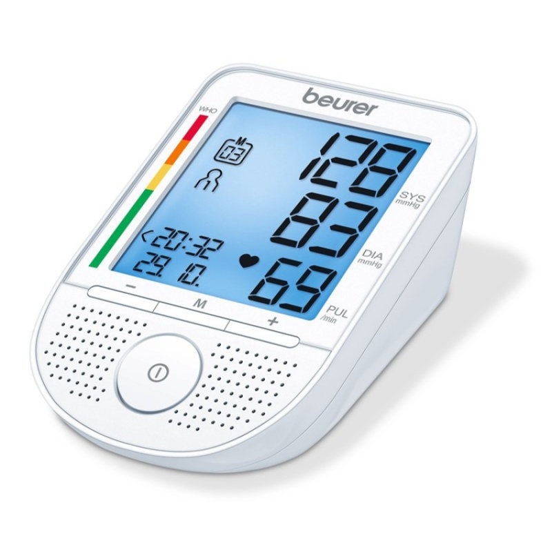 Nơi bán Máy đo huyết áp bắp tay có giọng nói BEURER BM49 (Trắng)
