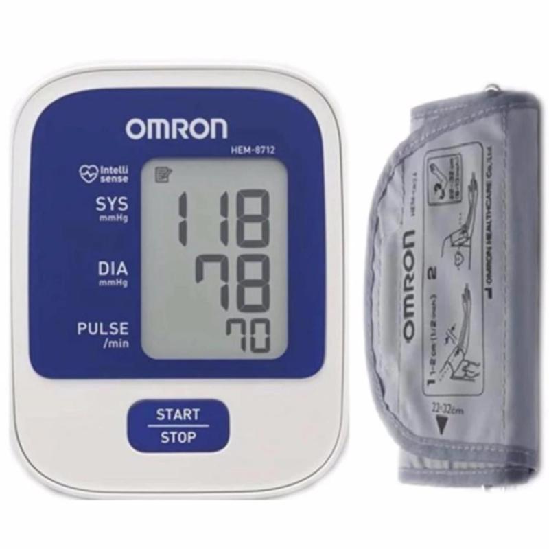 Máy đo huyết áp bắp tay Omron HEM-8712 (Trắng) + BẢO HÀNH 5 NĂM bán chạy