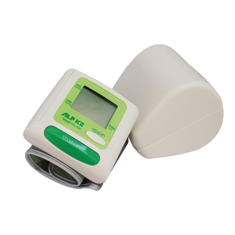Nơi bán Máy đo huyết áp cổ tay ALPK2 WS-630 (Trắng phối xanh)