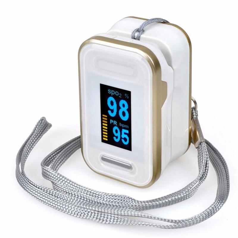 Máy đo nồng độ Oxy Trong máu SPO2 OX50 (Trắng vàng) bán chạy