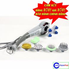 Máy mát xa lưng vai cổ cầm tay 7 đầu hồng ngoại KING MASSAGER