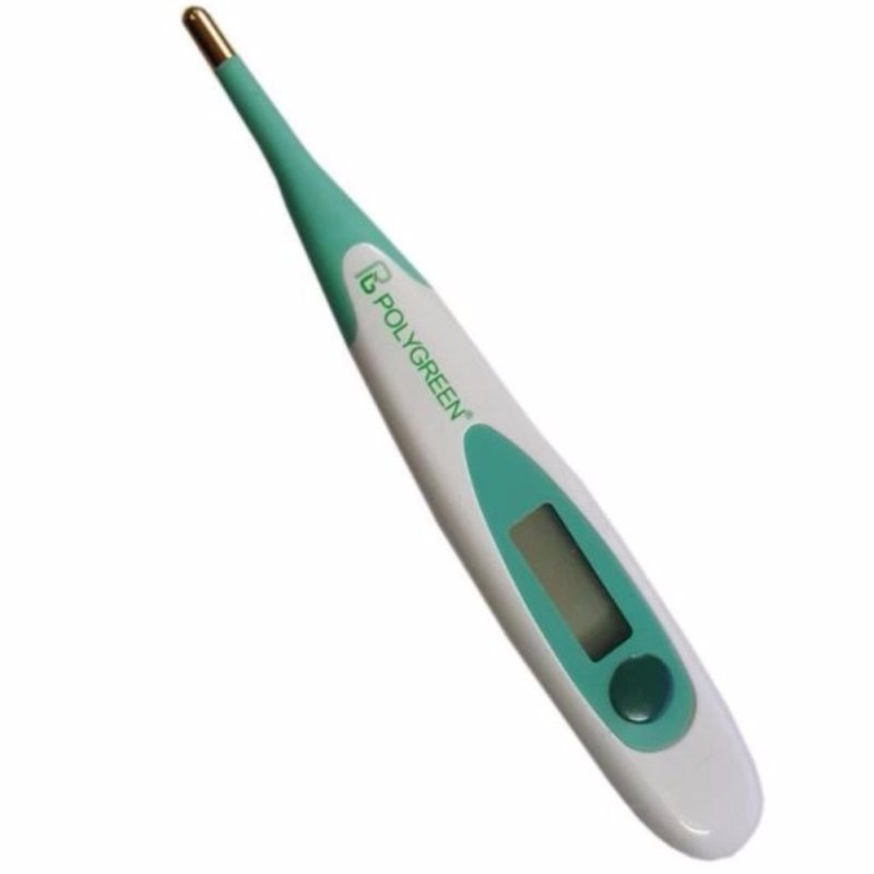 Nhiệt kế điện tử đầu mềm Polygreen (Đức) chuẩn châu ÂU bán chạy