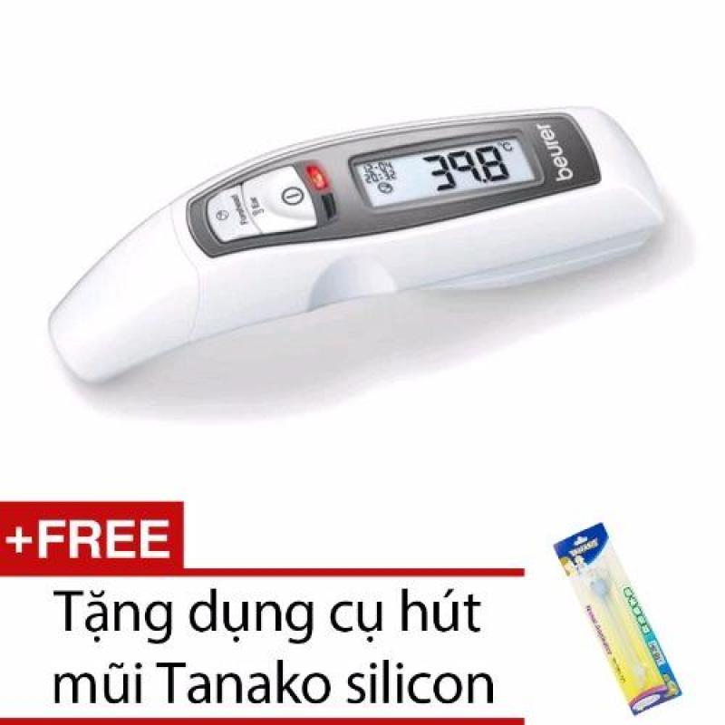 Giá bán Nhiệt kế điện tử đo tai và trán Beurer FT65 + Tặng dụng cụ hút mũi Tanako silicon