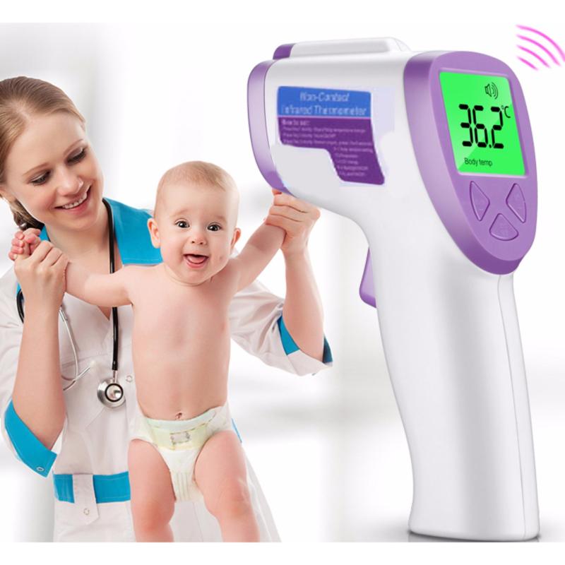 Nhiệt kế hồng ngoại đa chức năng đo trán cho bé F176 (Trắng) bán chạy