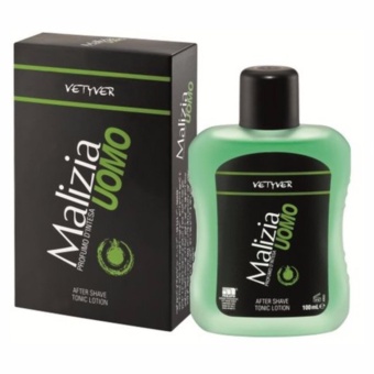 Nước dưỡng sau cạo râu Malizia Vetyver After Shave Tonic Lotion Cao cấp Italy 100ml - Hàng chính hãng  