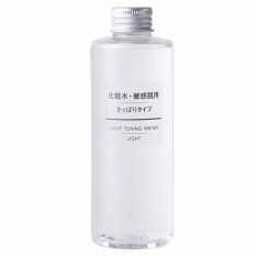 Nước hoa hồng dành cho da dầu Muji Light Toning Water 200ml #Light
