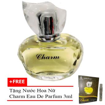 Nước hoa nữ dịu ngọt Charm Eau de Parfum 60ml + Tặng nước hoa nữ Charm eau de parfum 3ml...