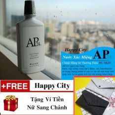 Nước Súc Miệng NUSKIN AP24 + Tặng Ví Tiền Nữ Siêu Xinh – Nước Súc Miệng Anti-Plaque Flouride Mouthwash