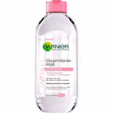 Nước tẩy trang không cồn Garnier Skin Naturals dành cho da nhạy cảm 400ml