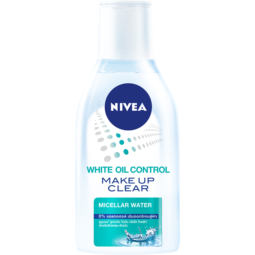 Nước tẩy trang Nivea White Oil Control Make Up Clear Micellar Water 125ml