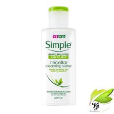 Nước tẩy trang Simple Kind to Skin Micellar Cleansing Water 200ml