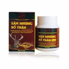 Sâm nhung bổ thận GOLD giúp tăng cường sinh lực, sức bền sinh lý cho cả nam và nữ lọ 30 viên