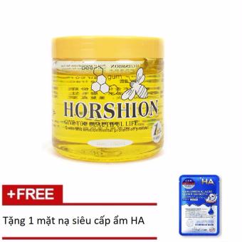 Sáp Gel Wax lạnh tẩy lông Horshion 750ml + Tặng mặt nạ siêu cấp ẩm HA  