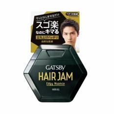 Gel vuốt tóc GATSBY Hair Jam Edgy Nuance 110ml – Nhật Bản (Đen)