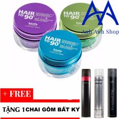 So Sánh Giá Sáp vuốt Tóc Kanfa Hair To 90 Wax + Tặng 1 chai gôm bất kỳ