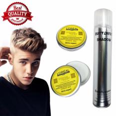 Cách mua Sáp vuốt tóc LOREAL nhãn vàng 100g + Gôm xịt tóc Butterfly Shadow 320ml