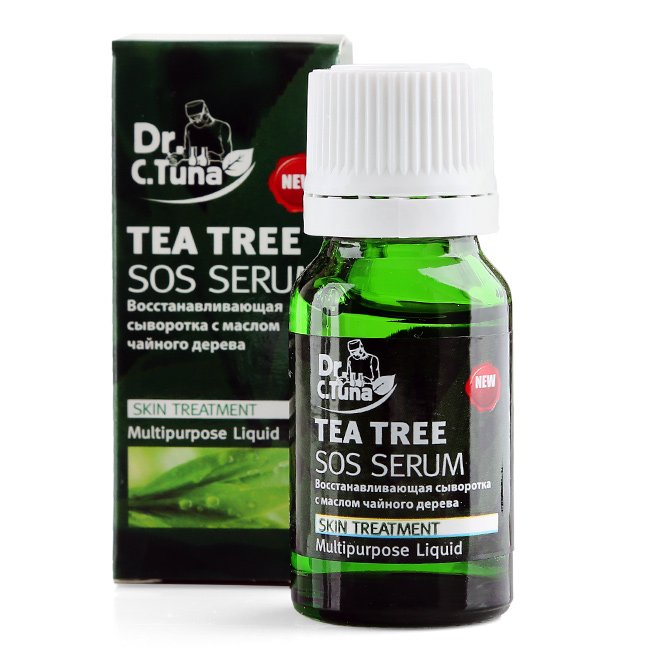 SERUM TRỊ MỤN CẤP TỐC TEA TREE SOS FARMASI - 10 ml - Serum