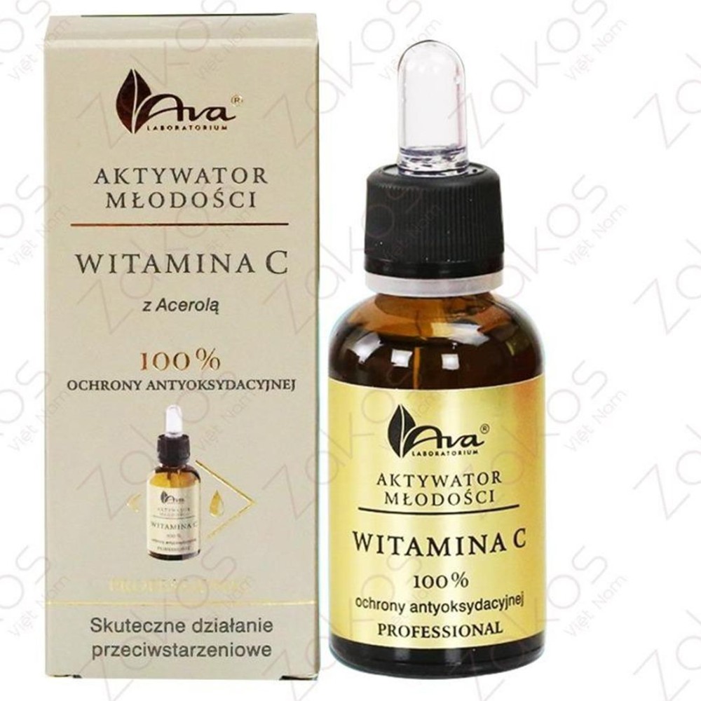 Serum trắng da trị thâm sạm da AVA Vitamin C Ava Youth Activator 30ml