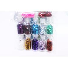 Set 12 chai kim tuyến đủ màu to