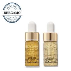 Đánh Giá Set tinh chất trị mụn – dưỡng trắng – tái tạo da Bergamo Luxury Gold Collagen And Caviar 13ml/chai x 2 chai ( HÀNG CHÍNH HÃNG )