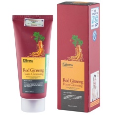 Sữa rửa mặt chống lão hoá nám và tàn nhang hồng sâm Red Ginseng Foam Cleansing Hàn Quốc 100ml – Hàng chính hãng