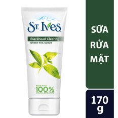 Sữa rửa mặt Sạch Mụn Đầu Đen ST.IVES Trà Xanh 170g