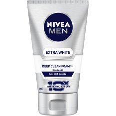 Giá Niêm Yết Sữa rửa mặt sáng da 10 trong 1 NIVEA Men 10in1 10X Whitening Effect Face Wash 50g  